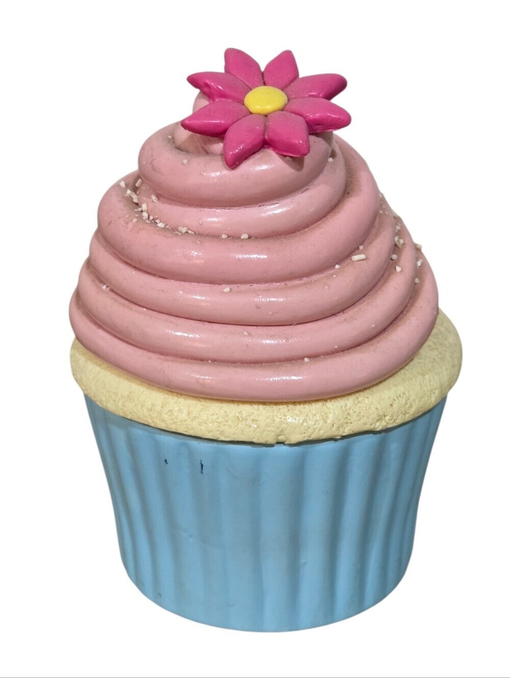 Cupcake Trinket Box Ceramic Pastel Jewelry Organizer Storage Pink Blue - Picture 5 of 9